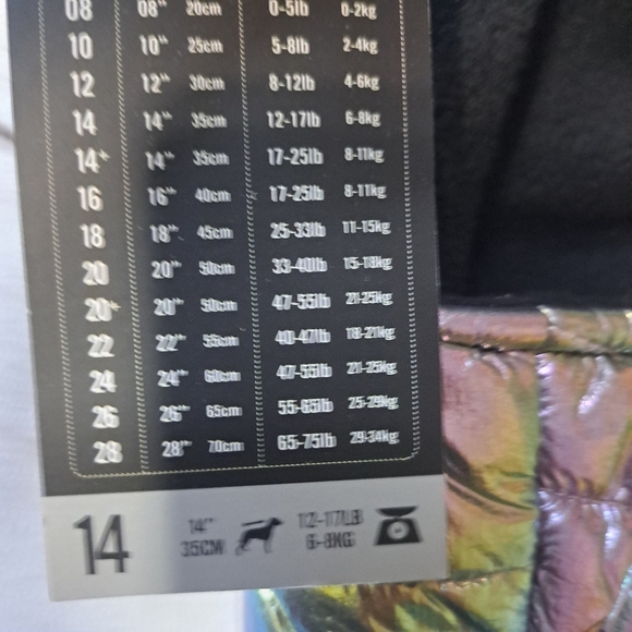 Canada Pooch Iridescent Dog Jacket - Picture 8 of 8